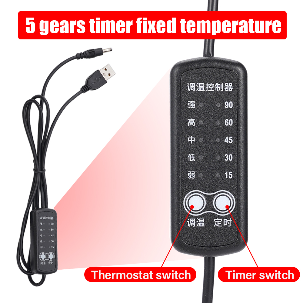 1Pc 120x240 mm USB Heating Pad - Hand Warmer Electric ulasan dan harga