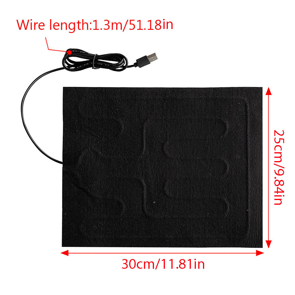 USB Folding Heated Sheet Heati - Hand Warmer Electric ulasan dan harga